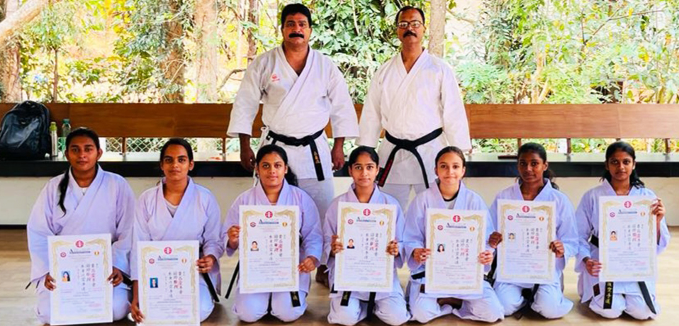 karate training in kainatti